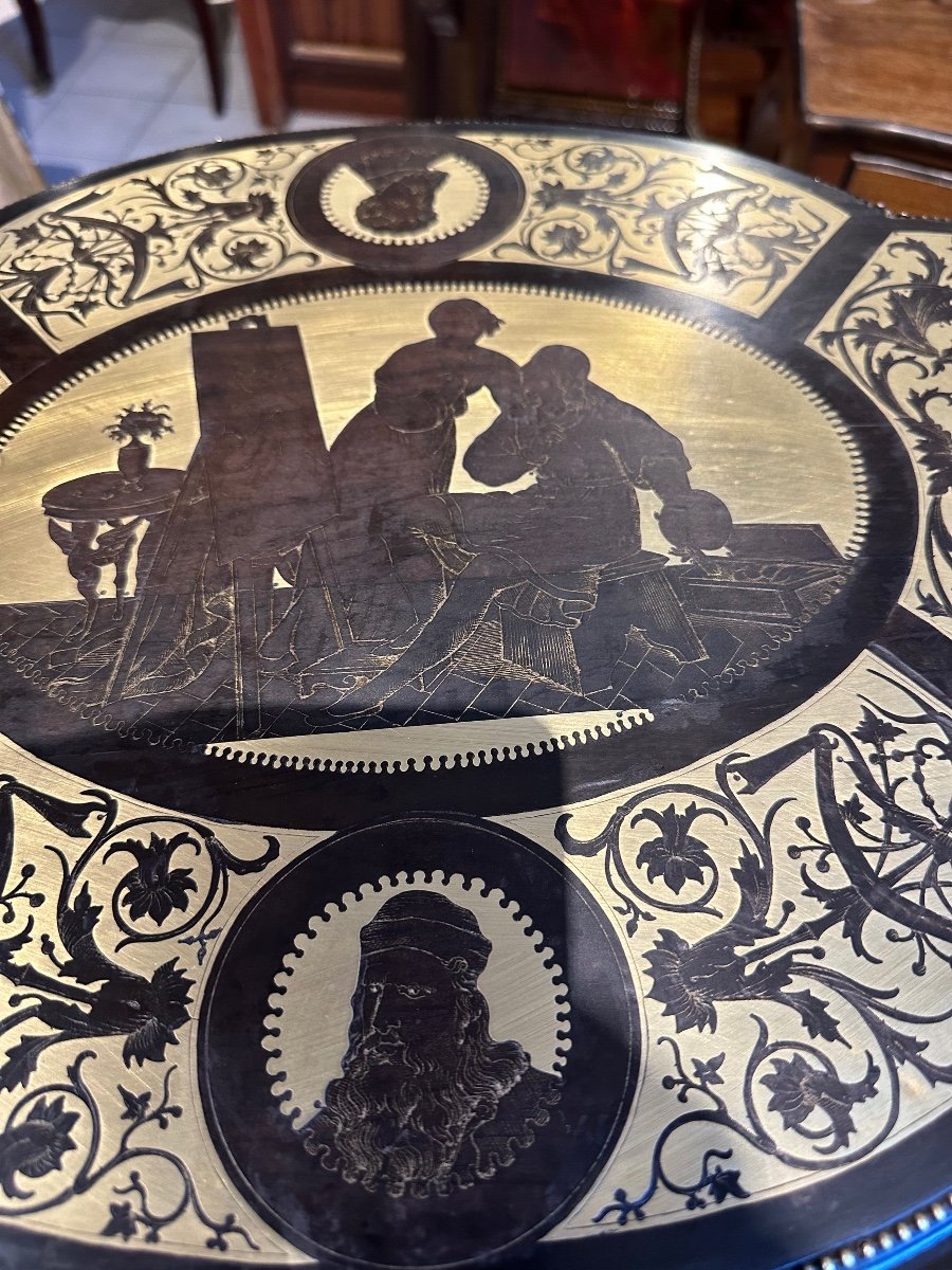 Table En Marqueterie, Napoléon III-photo-3