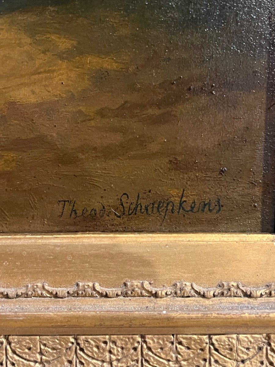 Pair Of 19th Paintings-photo-4