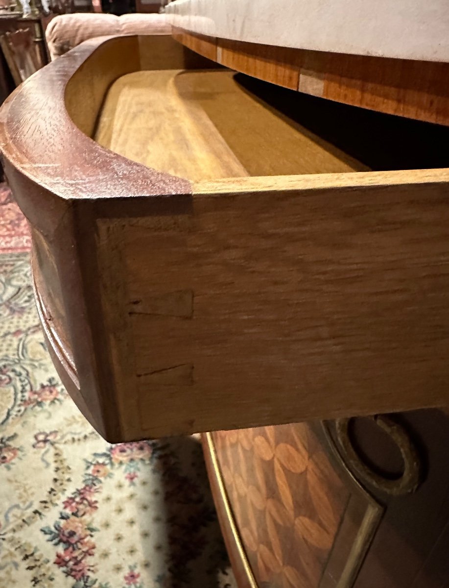 Commode D’entre Deux Dans Le Gout Riesener -photo-2