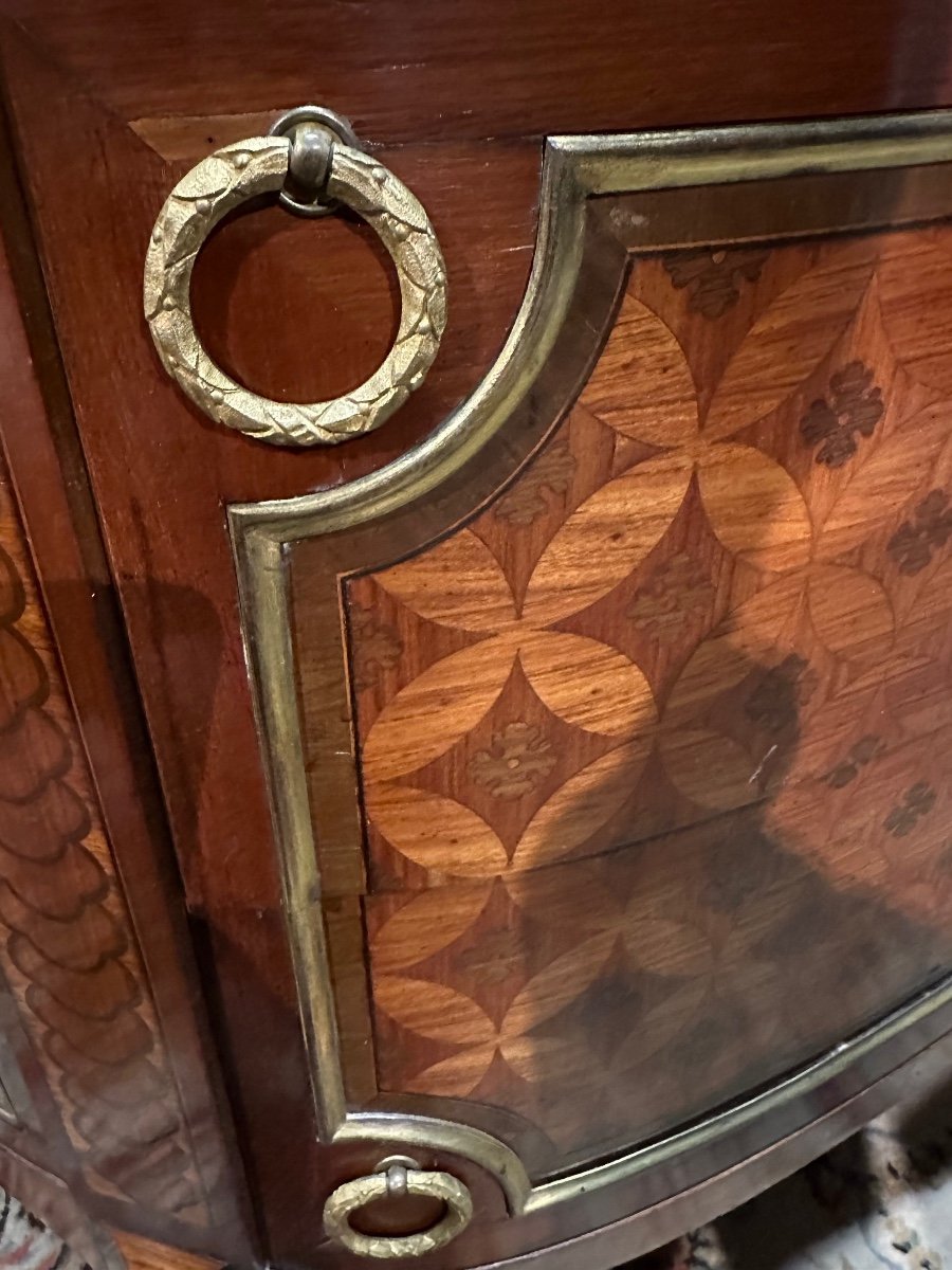 Commode D’entre Deux Dans Le Gout Riesener -photo-3