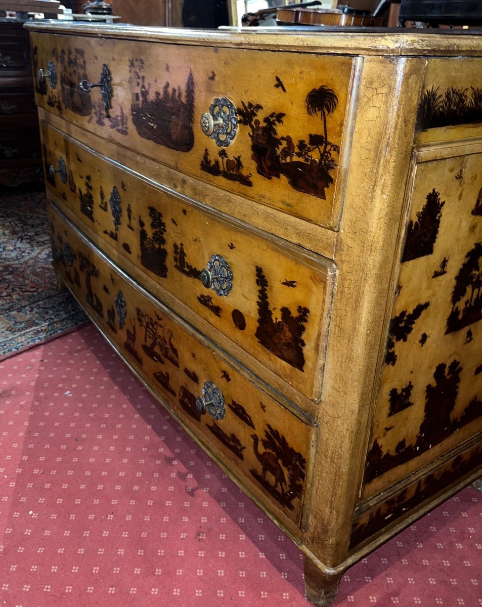 Late 18th Commode In Arte Povera-photo-1