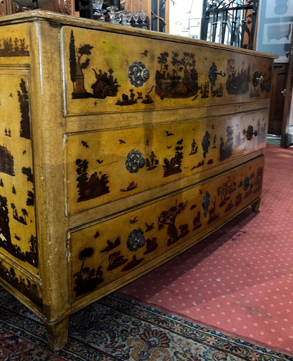 Late 18th Commode In Arte Povera-photo-2