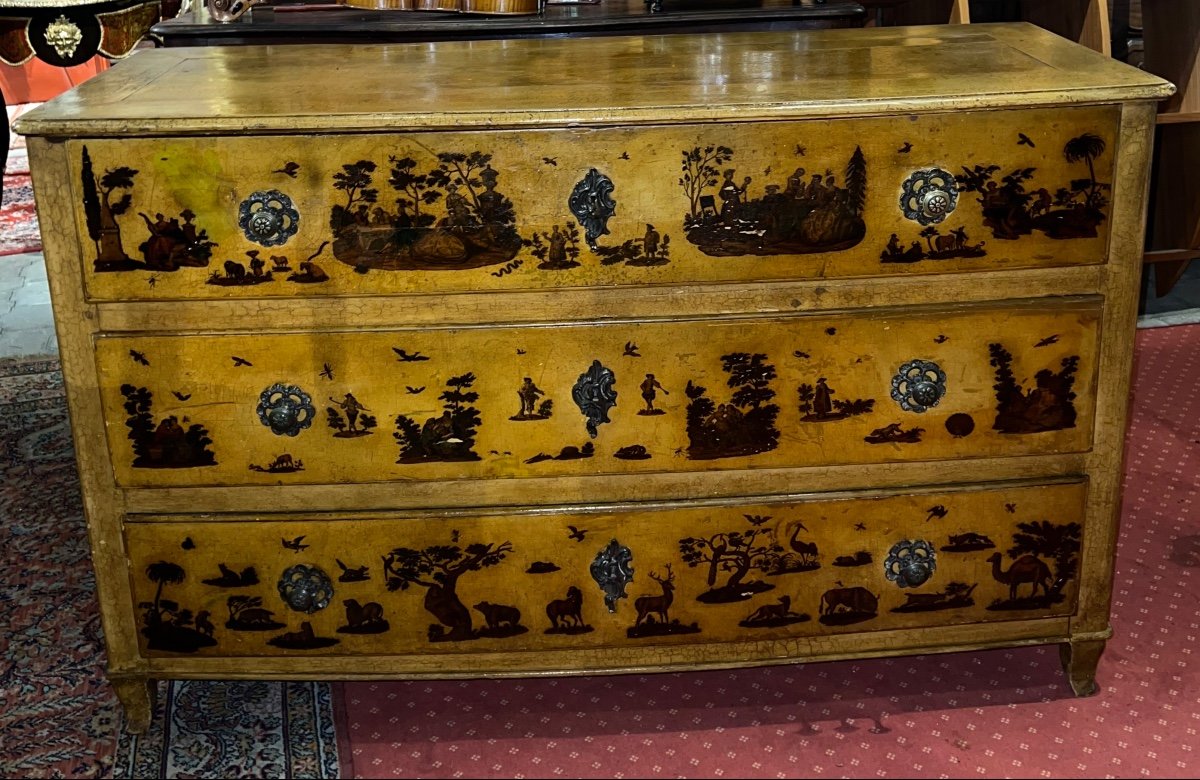 Late 18th Commode In Arte Povera