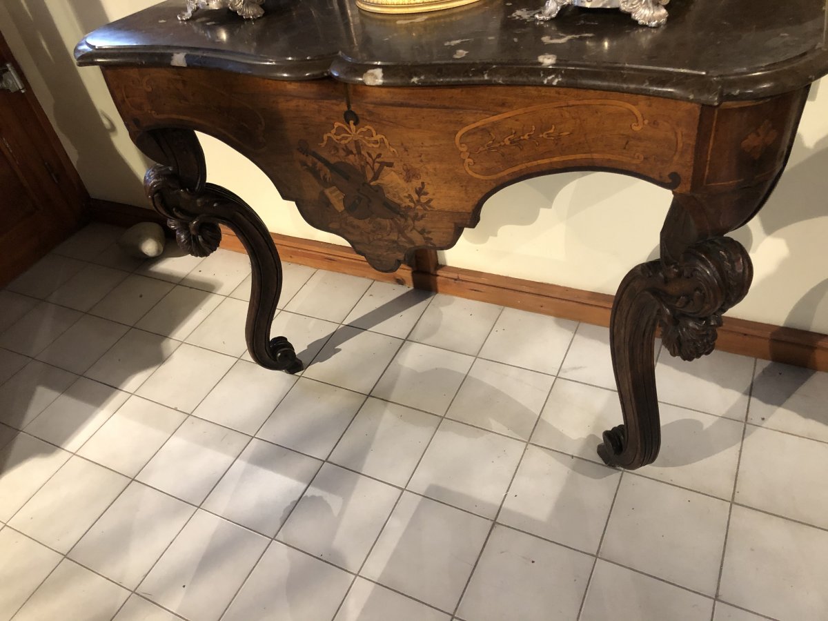 Console En Marqueterie-photo-2
