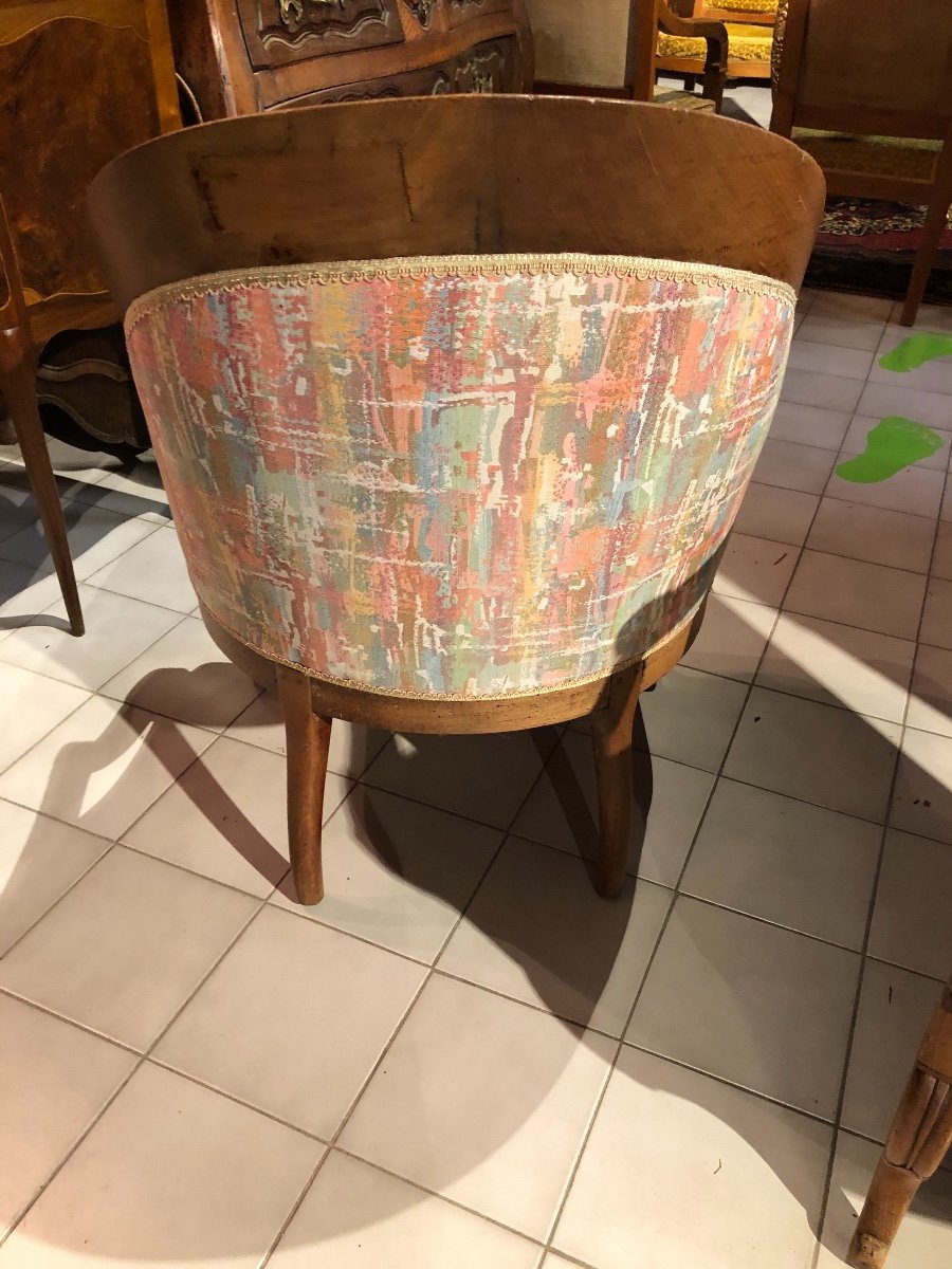 Paire De Fauteuil Empire-photo-3