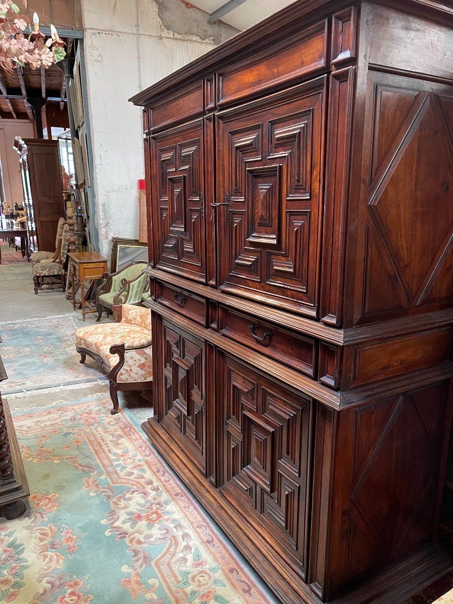 Buffet 4 Portes 3 Tiroirslouis XIII