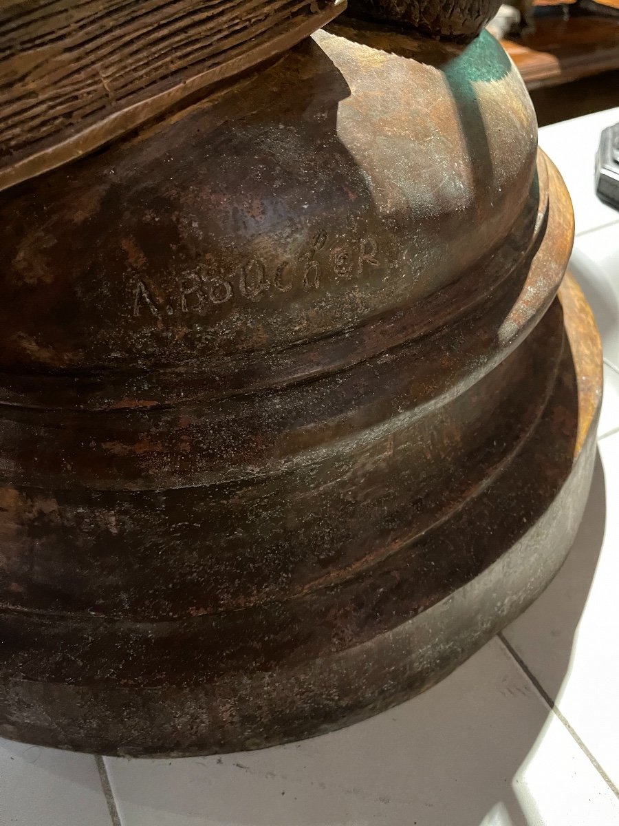 Large Bronze A. Boucher-photo-3