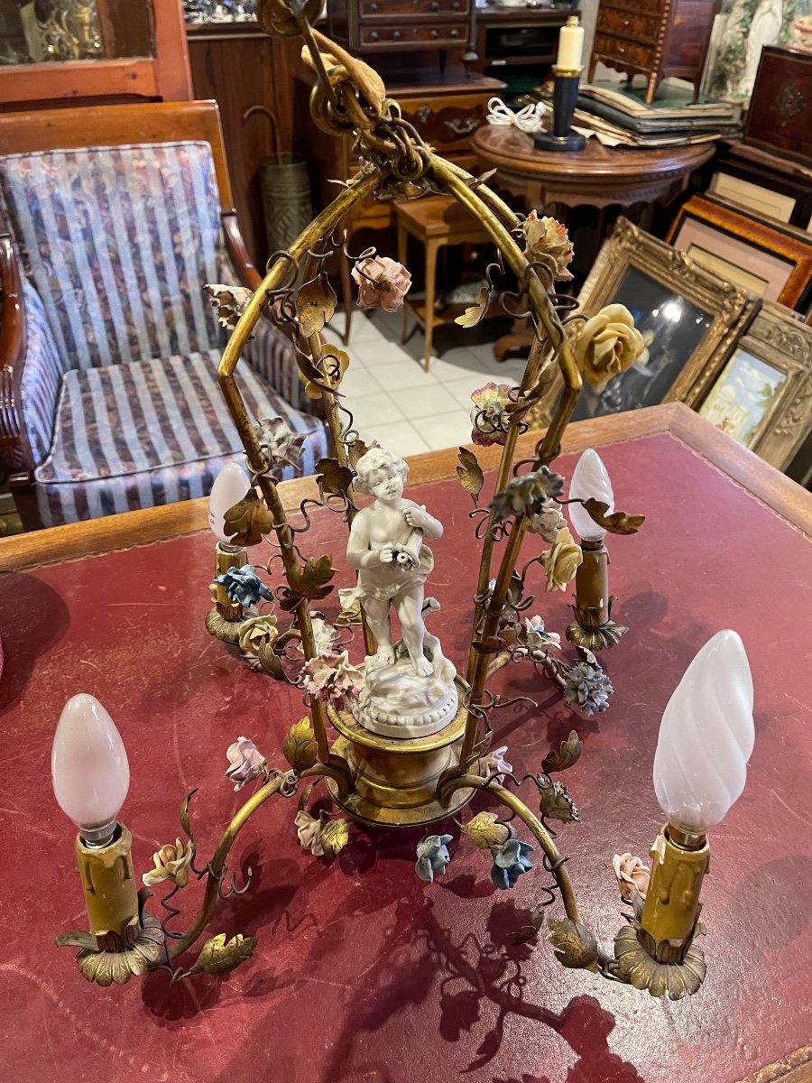 Porcelain Bronze Chandeliers-photo-2