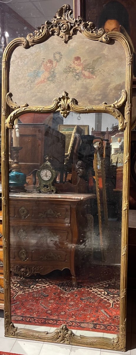 Trumeau Louis XV Bois Doré
