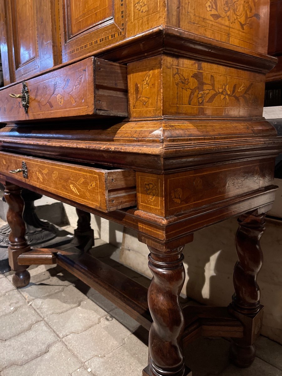 Cabinet En Marqueterie 17e-photo-2