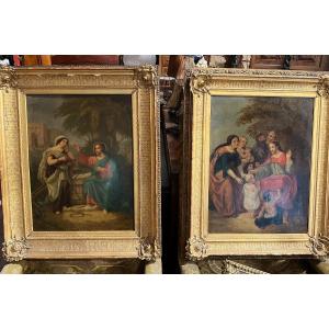Pair Of 19th Paintings