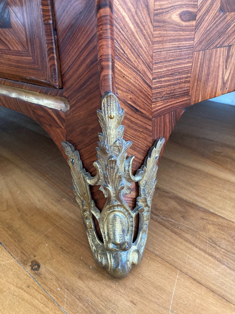 Commode d’époque Louis XV estampillée G. Schwingkens - Paris, vers 1735-1740-photo-5