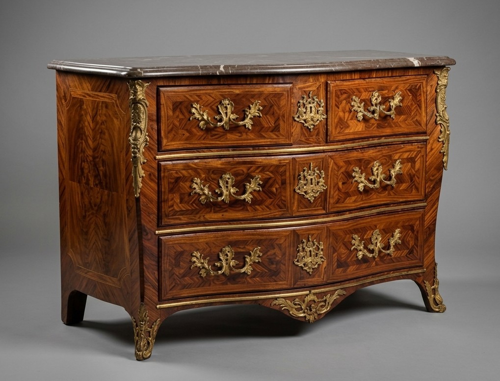 Louis XV Period Commode Stamped G. Schwingkens Paris, Circa 1735-1740-photo-7