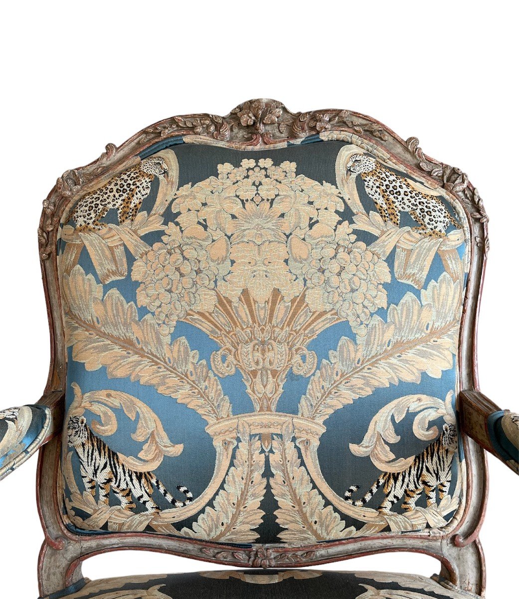 Paire de fauteuils d’époque Louis XV - Attribuée à Nicolas Heurtaut -photo-3