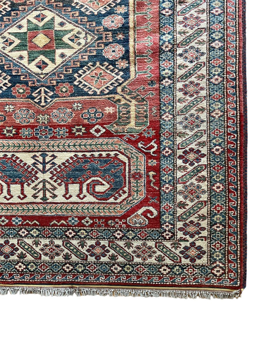 Derbent Carpet (south Caucasus), Circa 1980 - Wool Velvet On Wool Foundation-photo-2