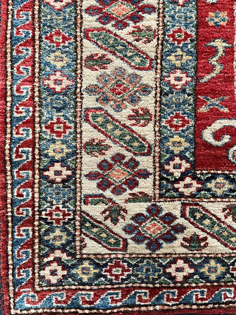 Derbent Carpet (south Caucasus), Circa 1980 - Wool Velvet On Wool Foundation-photo-4