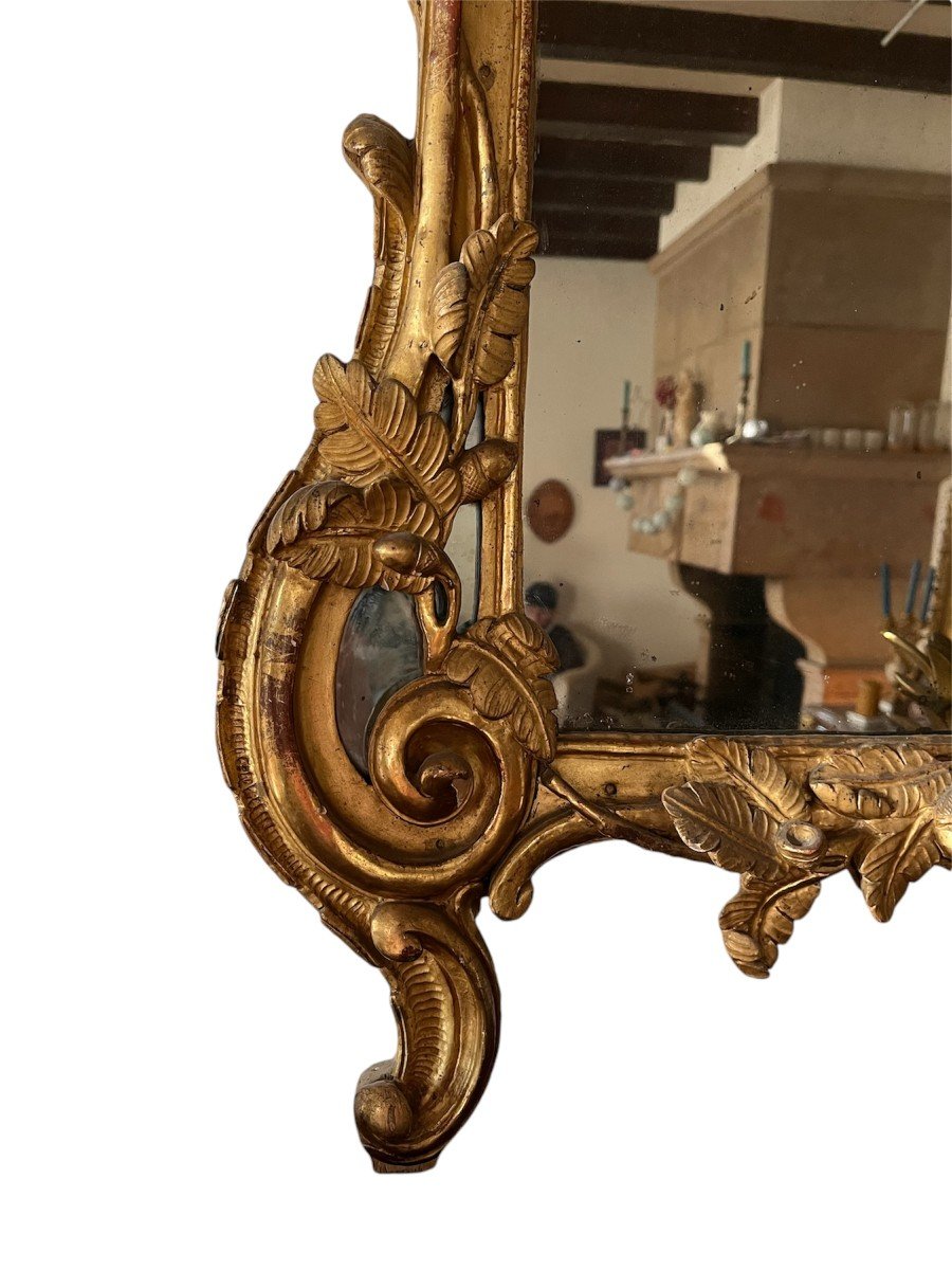 Miroir Provençal d’époque Louis XV, Provence vers 1750-photo-3