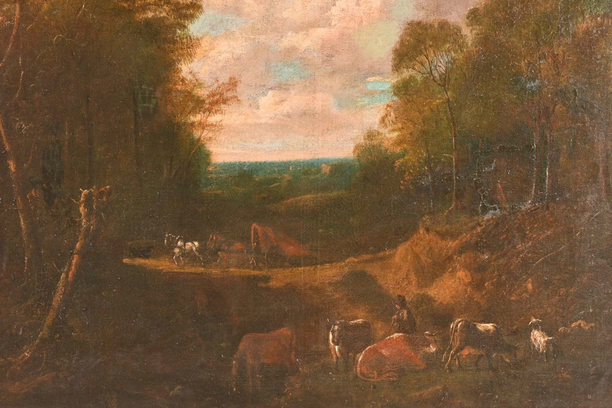 Flemish School Of The 18th Century.