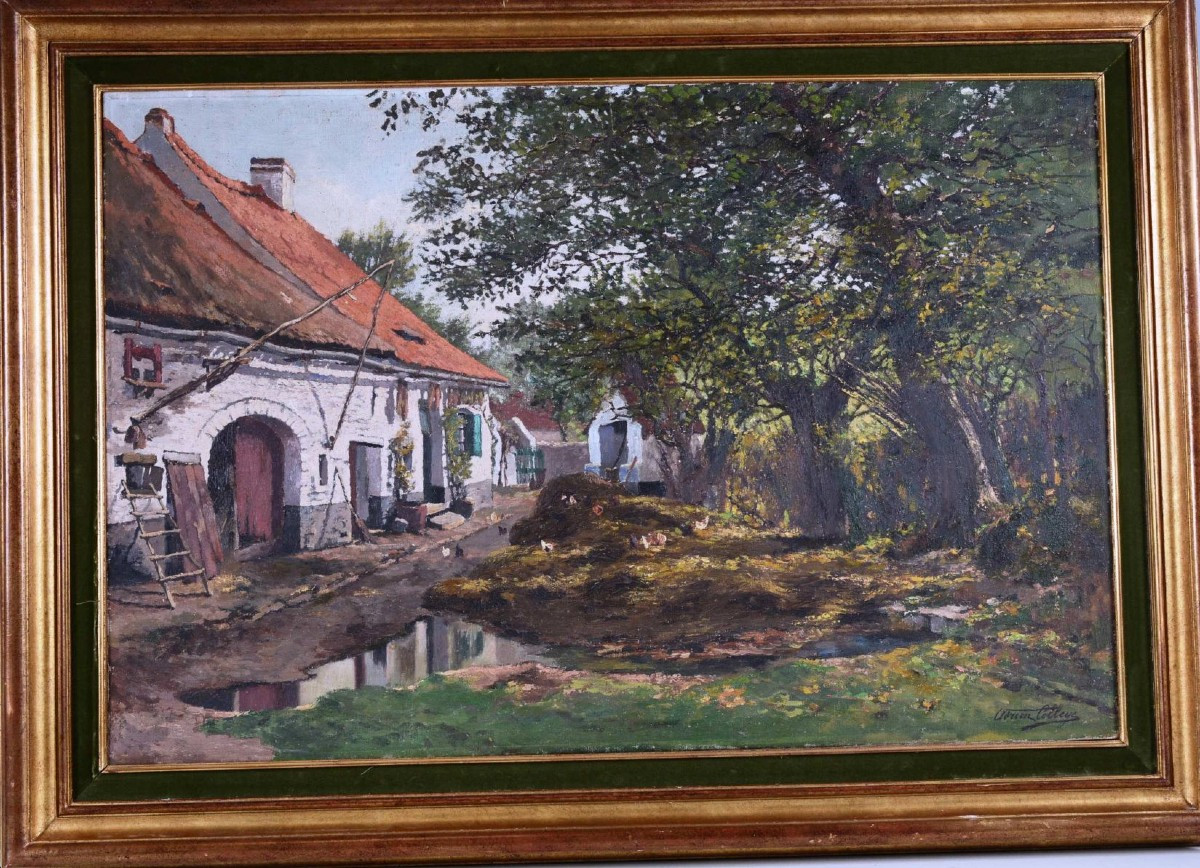Adrien Colleye (belgian School From The Beginning Of The 20th Century)