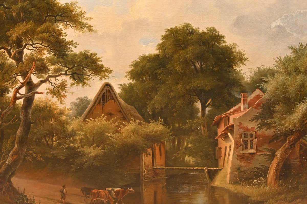 A.mathot (19th Century Belgian School)-photo-2