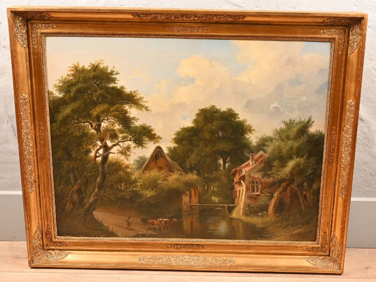 A.mathot (19th Century Belgian School)