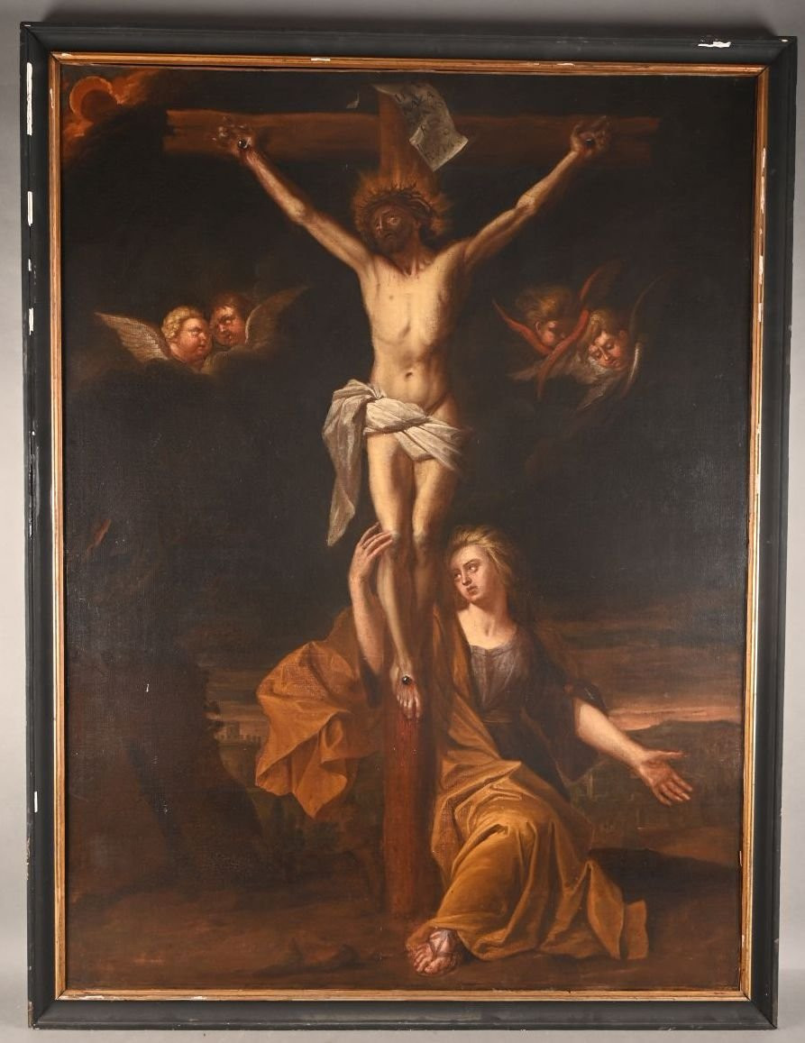 D'après Rubens, école flamande de la fin du 17ème siècle.-photo-2