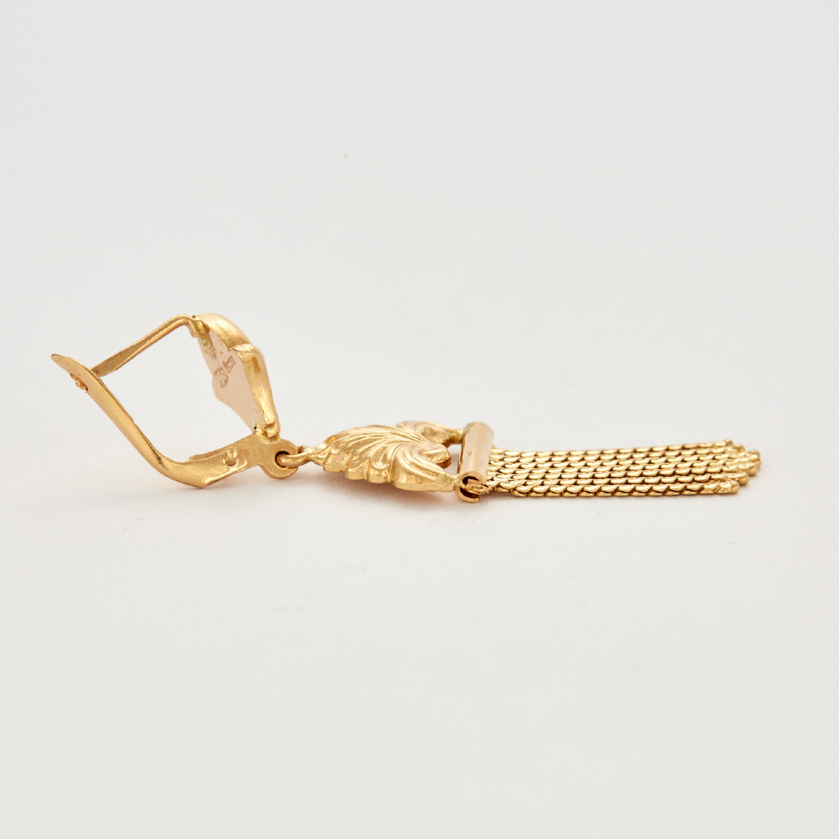 Paire de pendants d'oreille , or jaune-photo-3