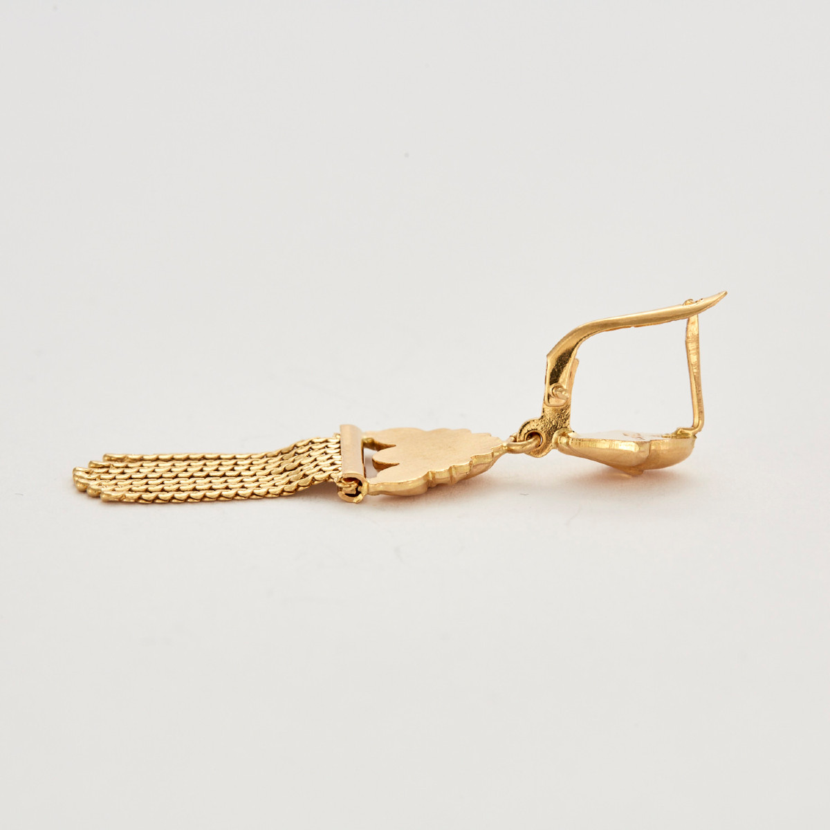 Paire de pendants d'oreille , or jaune-photo-4