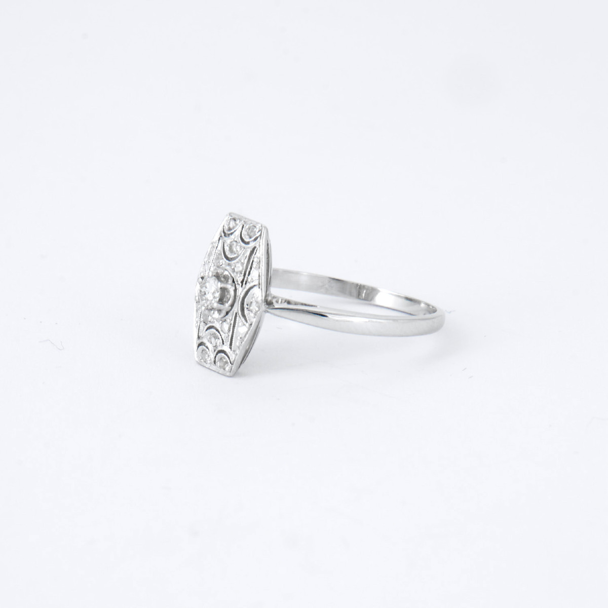 Art Deco Diamonds Ring-photo-4