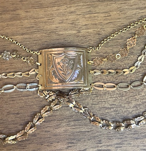 Necklace Called Slavery, French Work From The Beginning Of The 19th Century-photo-3