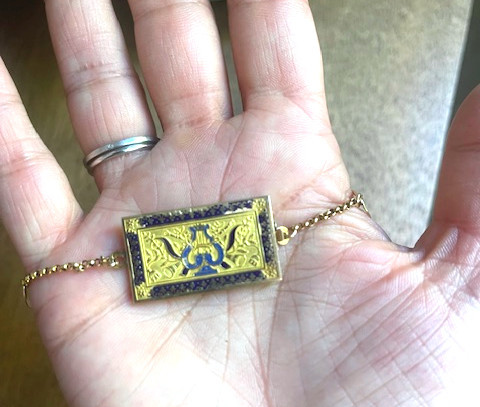 Necklace Called Slavery, French Work From The Beginning Of The 19th Century-photo-3