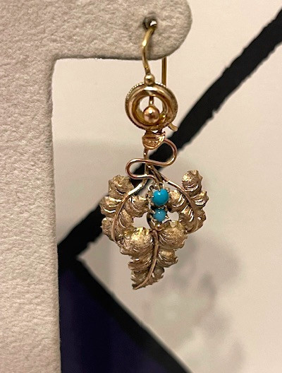 Grape Cluster Earrings, Late 19th Century-photo-4