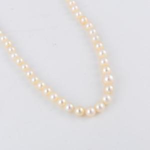 Pearl Necklace, Diamonds