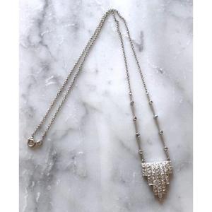 Art Deco Period Necklace, Diamonds