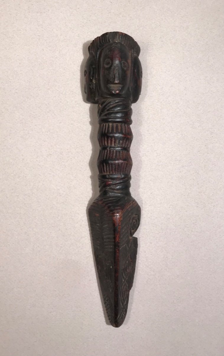 Early Arts Asian Art Phurbu Shaman Ritual Dagger Nepal Tribal Art 19th Century Tibet-photo-2