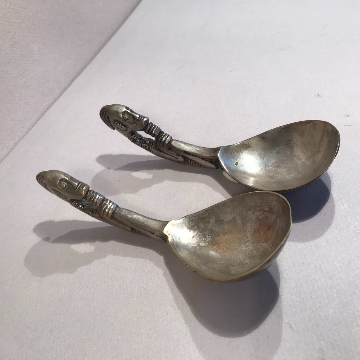  Ifugao Ritual Spoons Bulul Figures Bontok People Asia Philippines Primitive Art Late 19th-photo-2