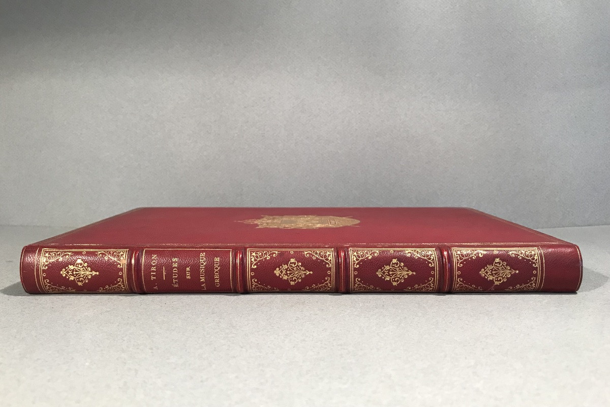 Napoleon III Book With The Great Arms Of The Emperor Personal Copy With Eas To His Highness-photo-6