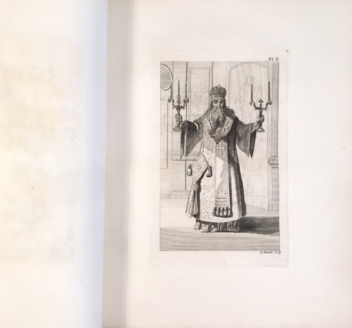 1772 E.O The Rites and Ceremonies of the Greek Church in Russia In-4 Plein Veau Havane J.G King-photo-7