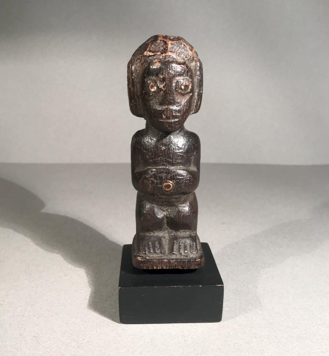 Art Africain RDCongo/Zaïre Art Tribal Arts Premiers Statuette Votive Ethnie Luba XXème siècle -photo-2