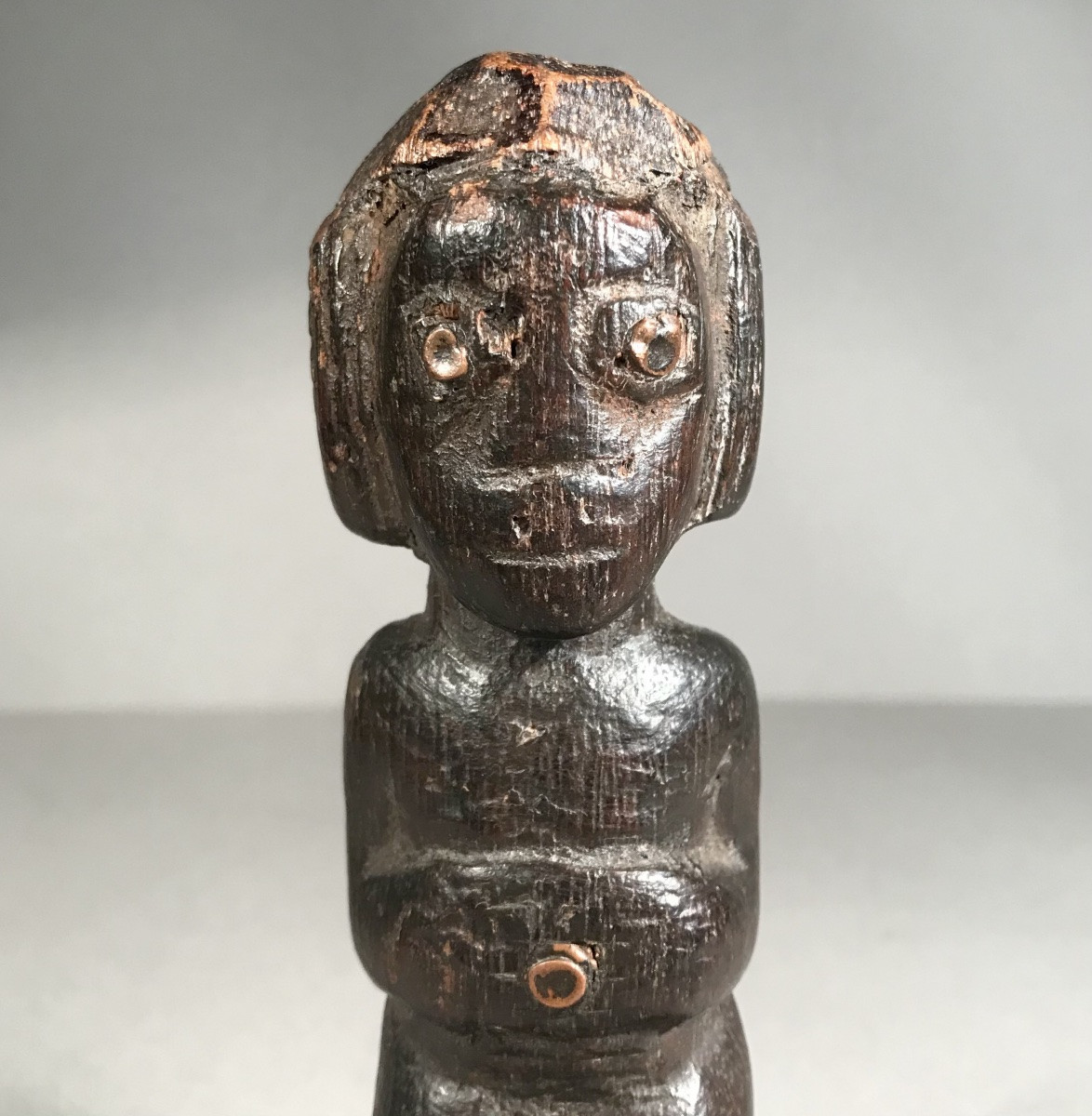 Art Africain RDCongo/Zaïre Art Tribal Arts Premiers Statuette Votive Ethnie Luba XXème siècle -photo-4