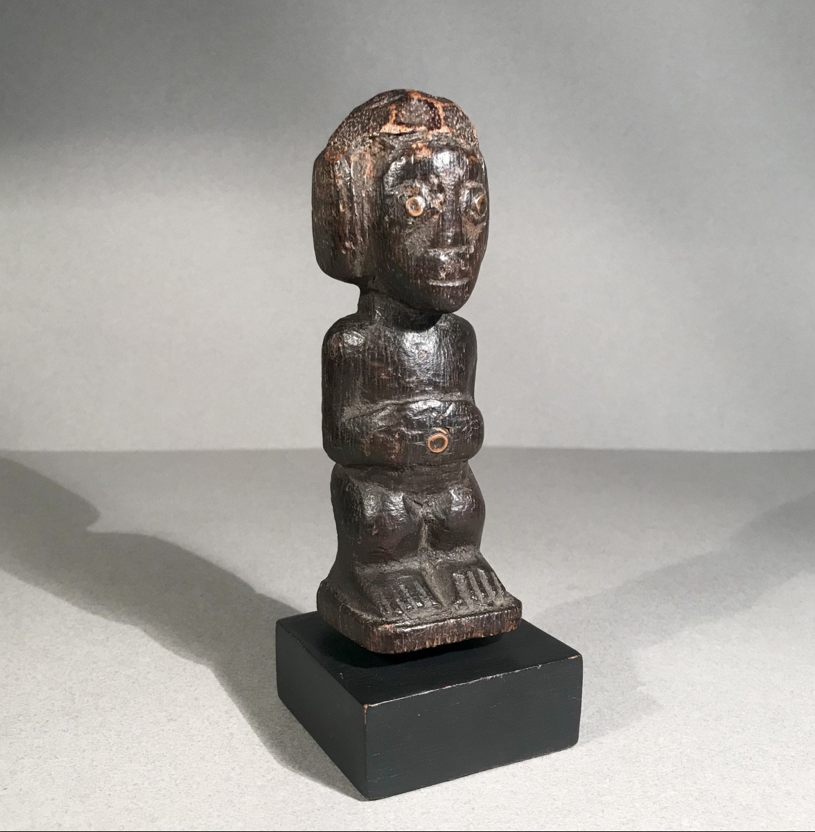 Art Africain RDCongo/Zaïre Art Tribal Arts Premiers Statuette Votive Ethnie Luba XXème siècle 