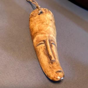 Lega Lukungu Mask Of Bwami In Carved Bone For Kindi Drc South Kivu Early 20th Century Africa