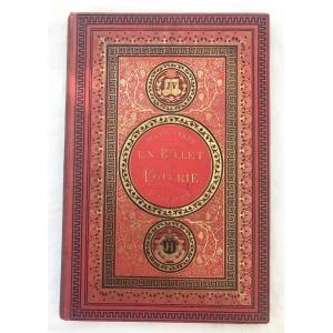 Jules Verne J.hetzel Et Cie 1886 “a Lottery Ticket Number 9672” Original Quarto Edition