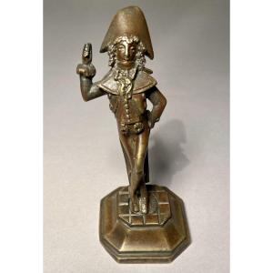 Sculpture Art classique Bronze à patine brune-rouge « Le Muscadin » France XIXème siècle 