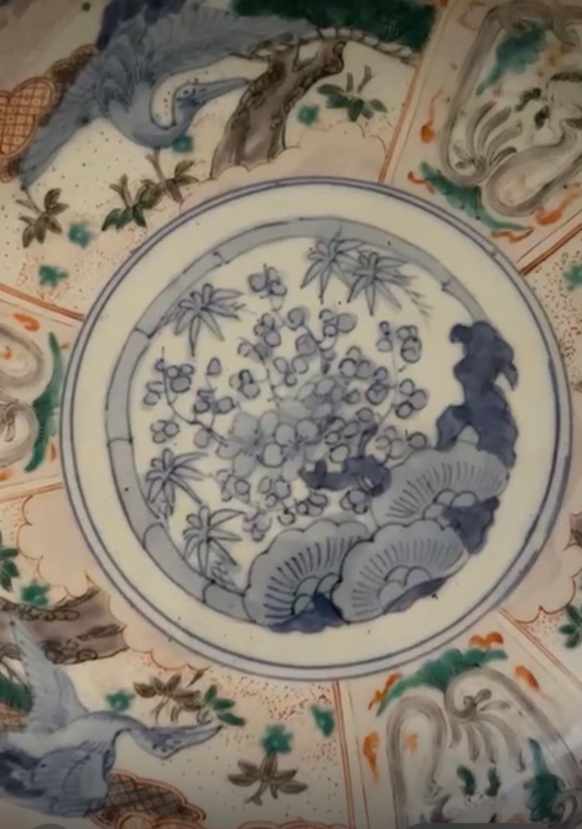Centre De Table En Porcelaine - Japon 19ème Siècle-photo-3