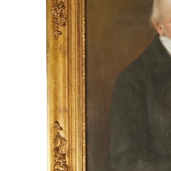 Portrait Of A Gentleman – Pastel On Paper, France 19th Century-photo-3
