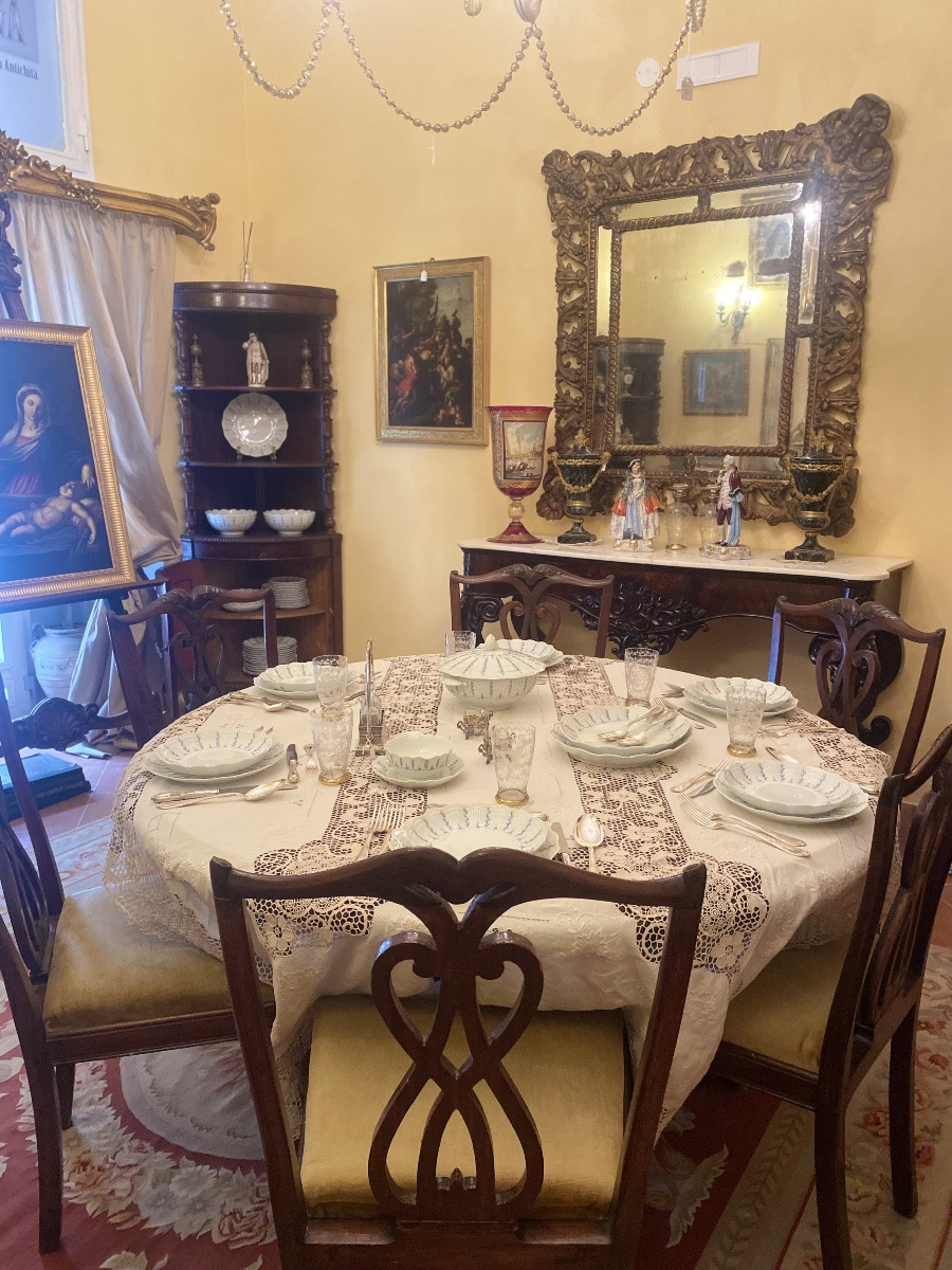 Service Of Plates Of 12 Porcelain Place Settings. Giraud-limoges France. XX Sec.-photo-5