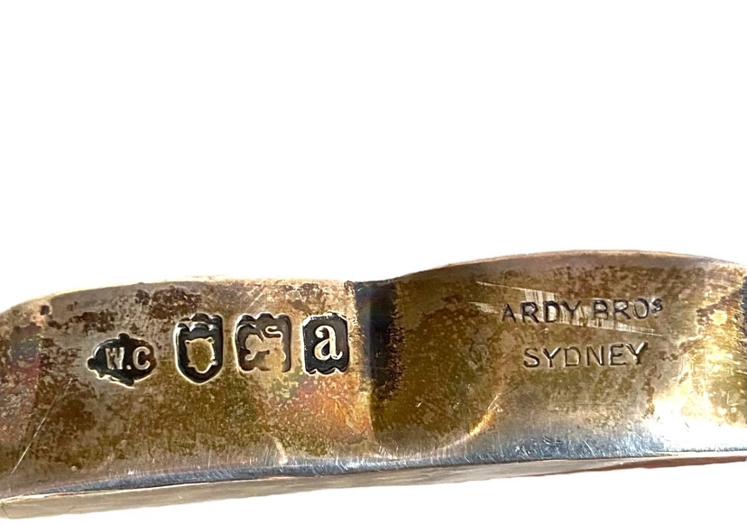 Petit Plateau Rectangulaire en Argent Sterling – William Comyns pour Hardy Bros (1896)-photo-4