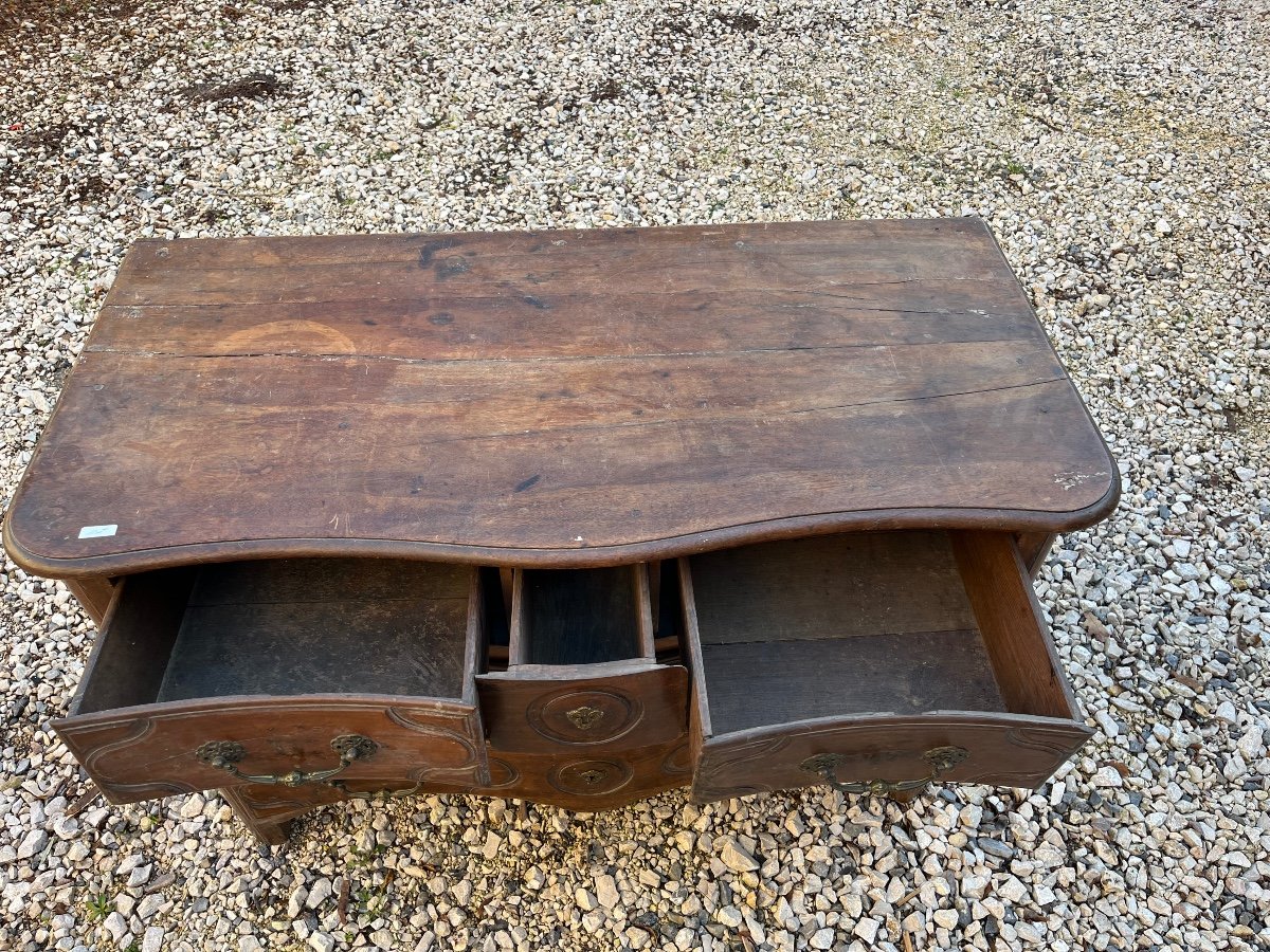 18th Century Ile-de-france Chest Of Drawers-photo-4