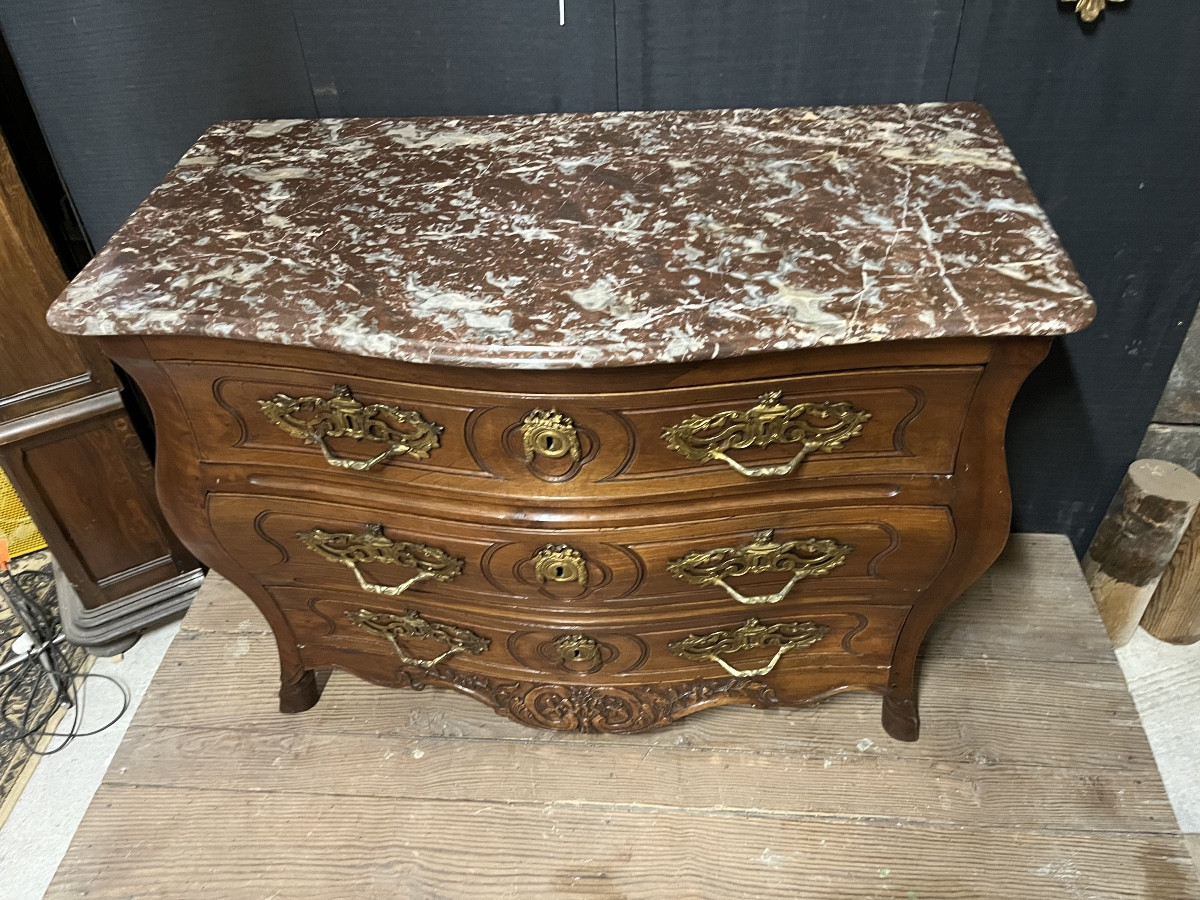 18th Century Languedoc Chest Of Drawers -photo-8